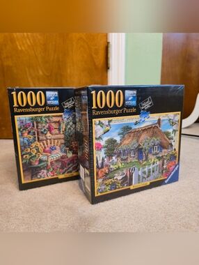 2x Ravensburger Puzzle 1000 Pieces 81 110 112
